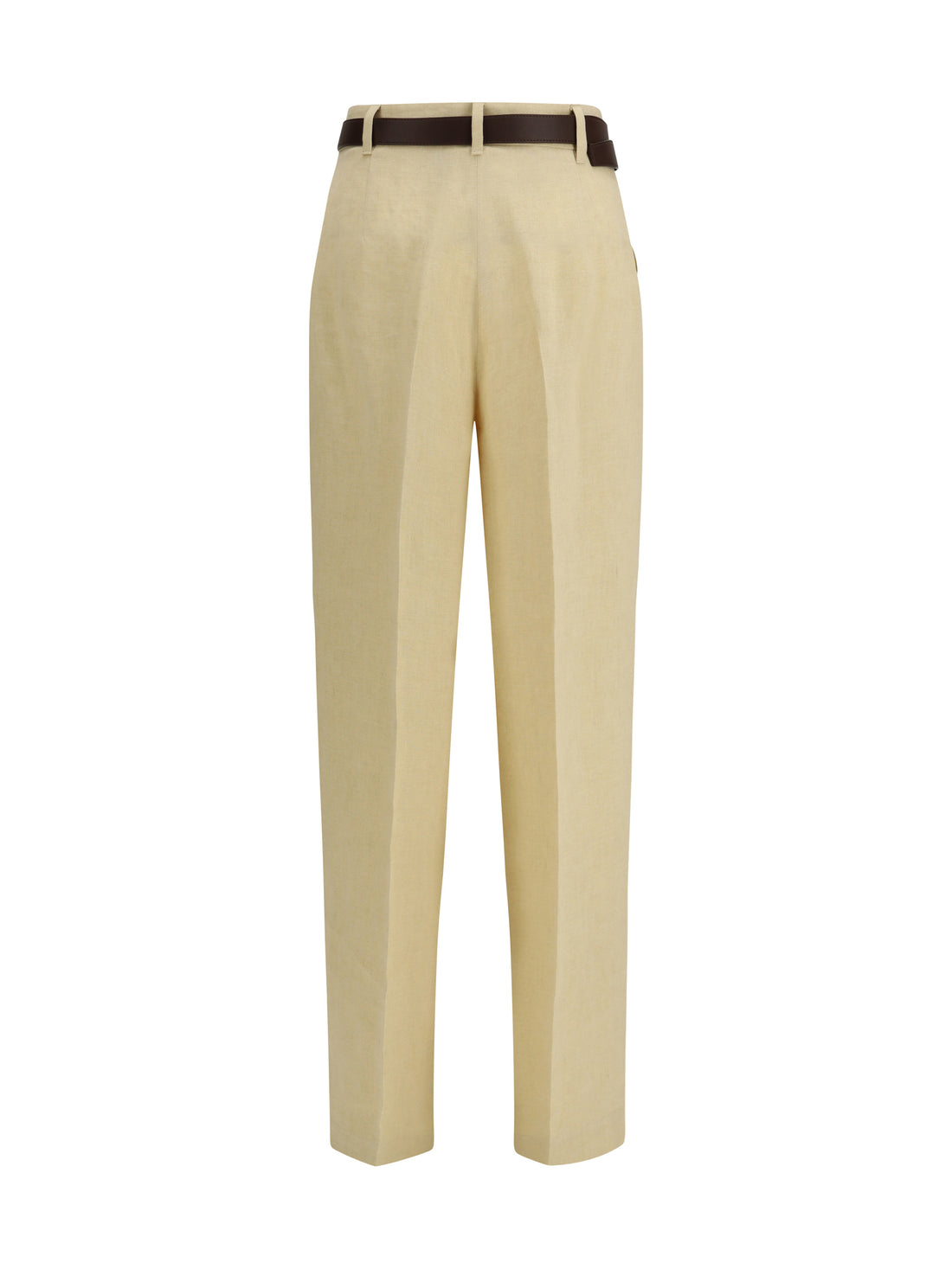 MAX MARA STUDIO 44 mstsumero pants in linen batavia