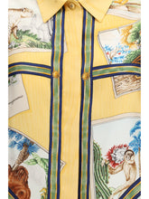 GUCCI 40 silk twill shirt 