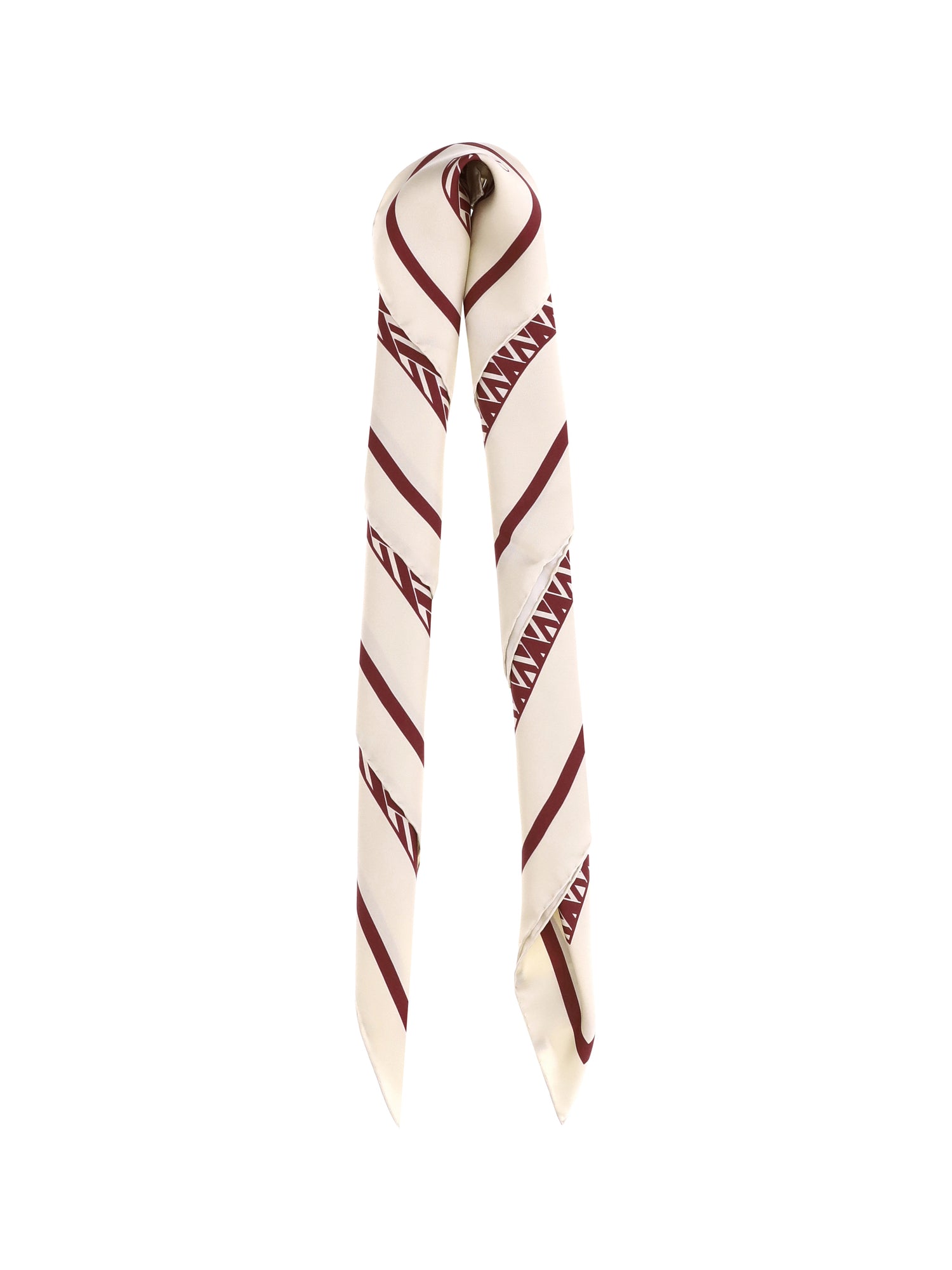 toute la v silk scarf