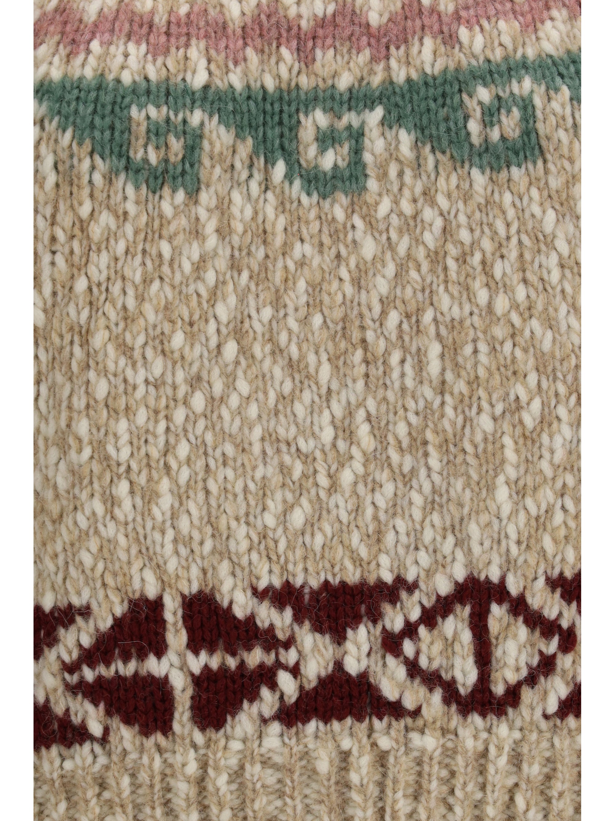 geometric jacquard wool-blend sweater