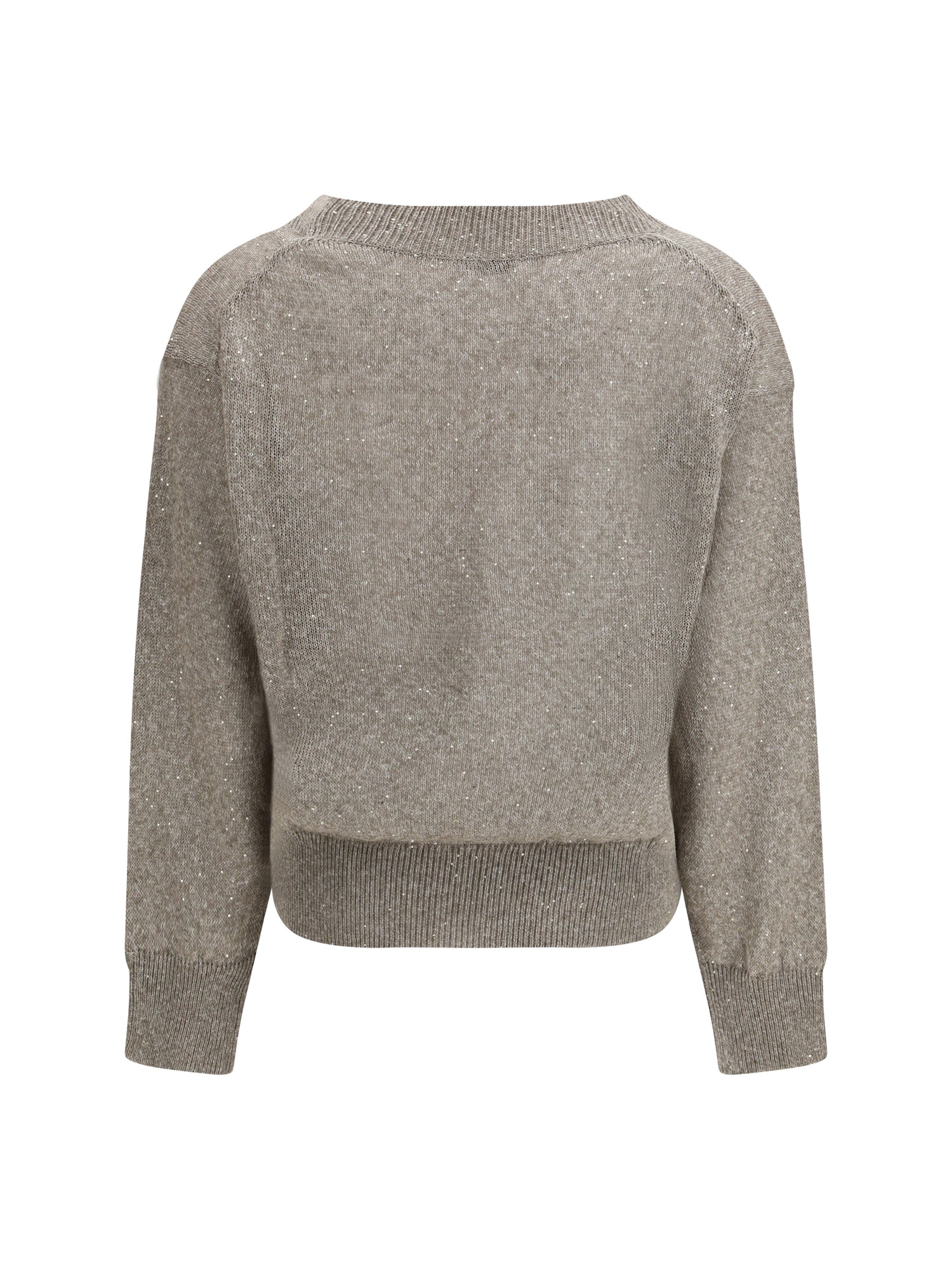 BRUNELLO CUCINELLI L sparkling linen sweater