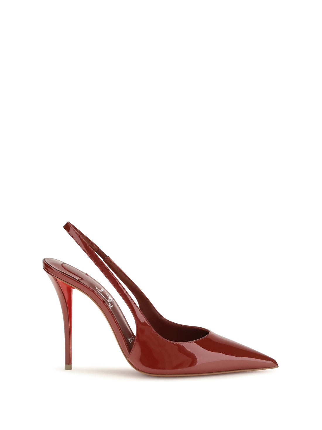 CHRISTIAN LOUBOUTIN 36 miss z slingback patent leather pumps