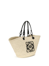 LOEWE OS anagram basket shoulder bag