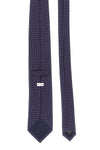 patterned silk jacquard tie