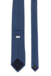 patterned print silk tie