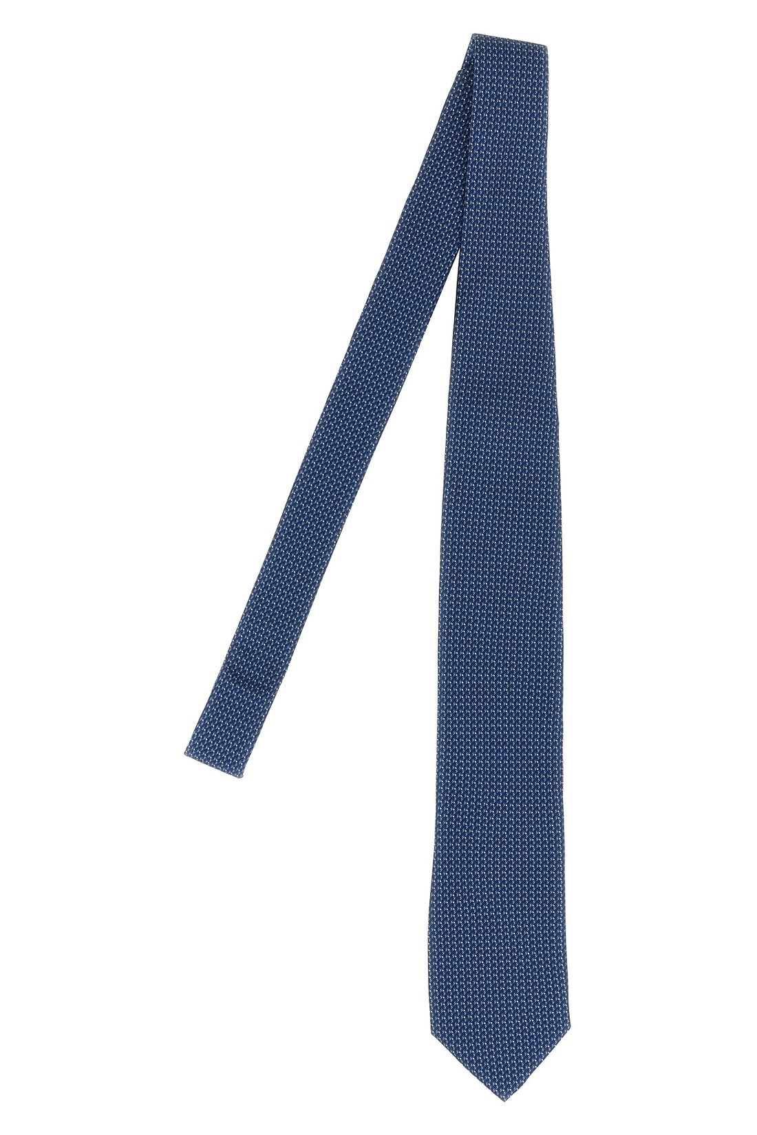 PAL ZILERI OS patterned print silk tie