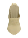 draped bodysuit