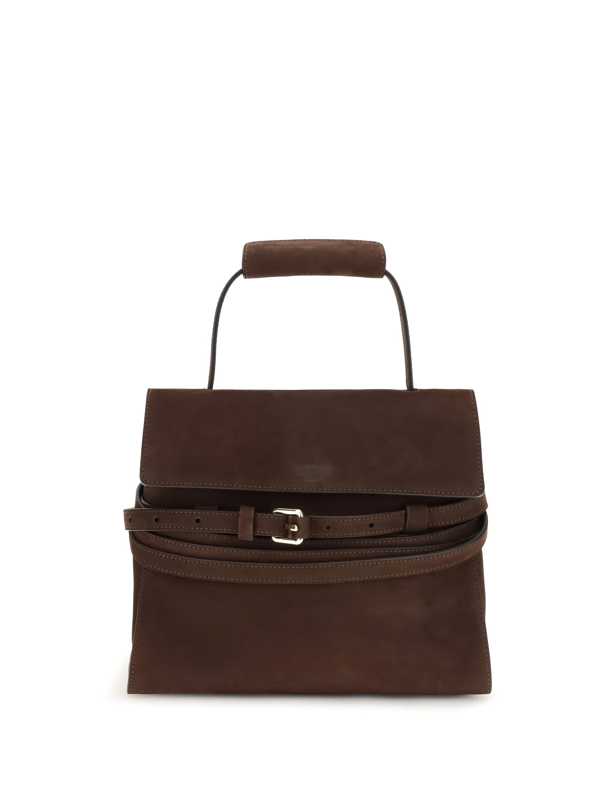 handbag nabuk cioccolato