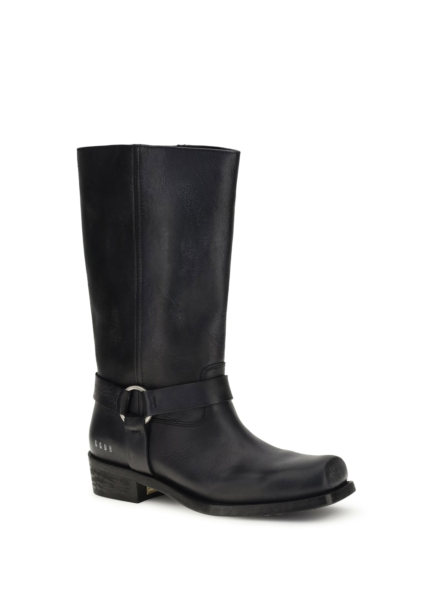 GOLDEN GOOSE 36 leather biker boots 