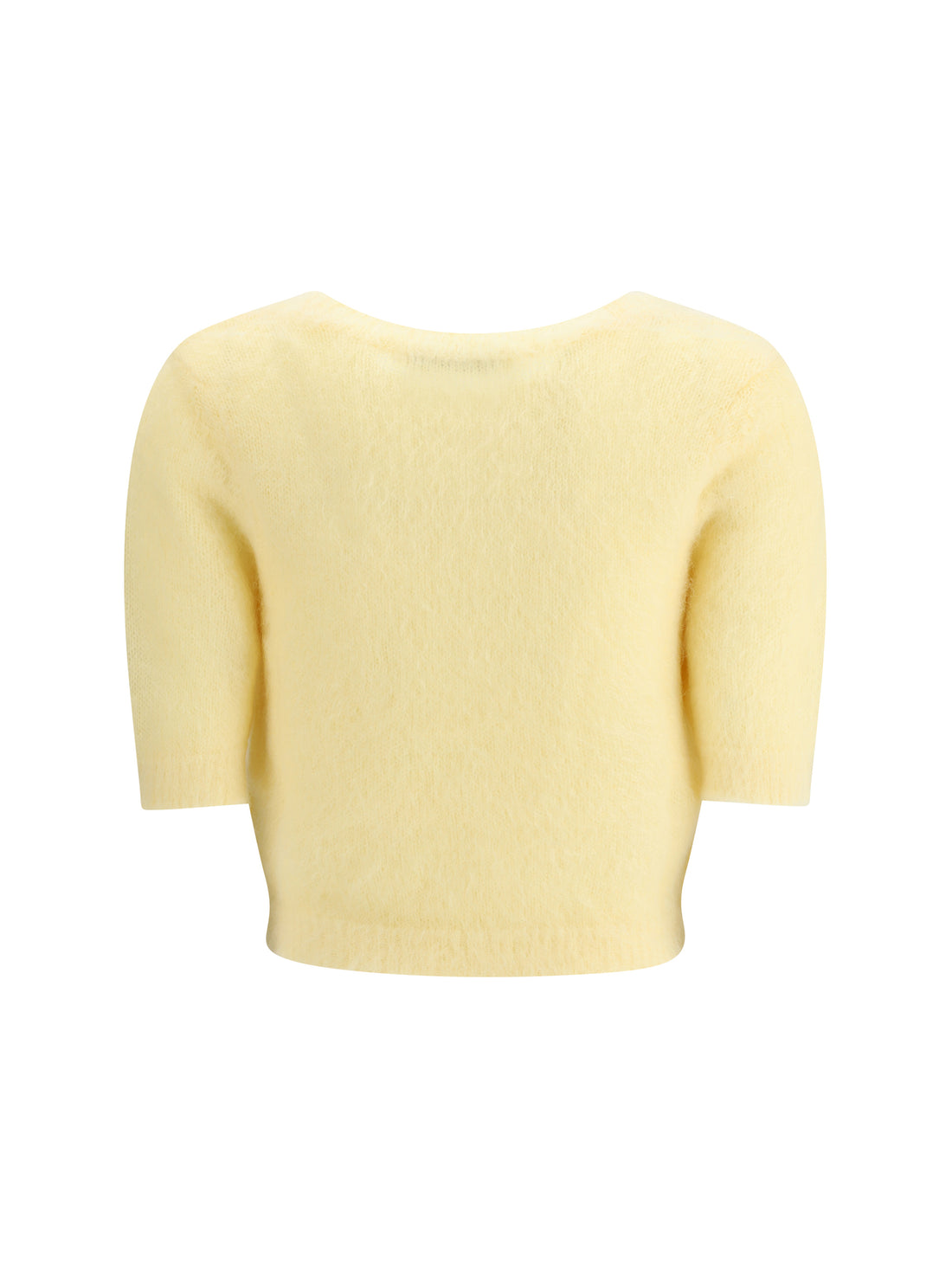 ALESSANDRA RICH 38 short sleeve mohair sweater