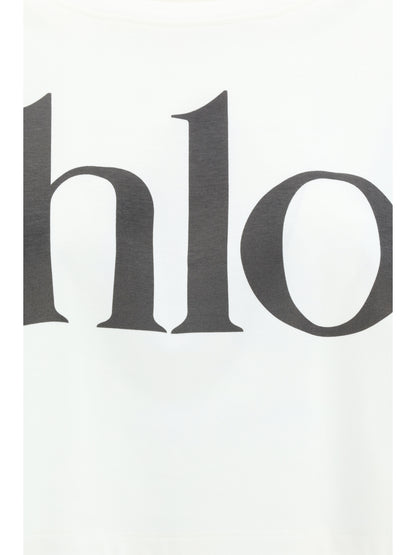 CHLOÉ M cropped t-shirt