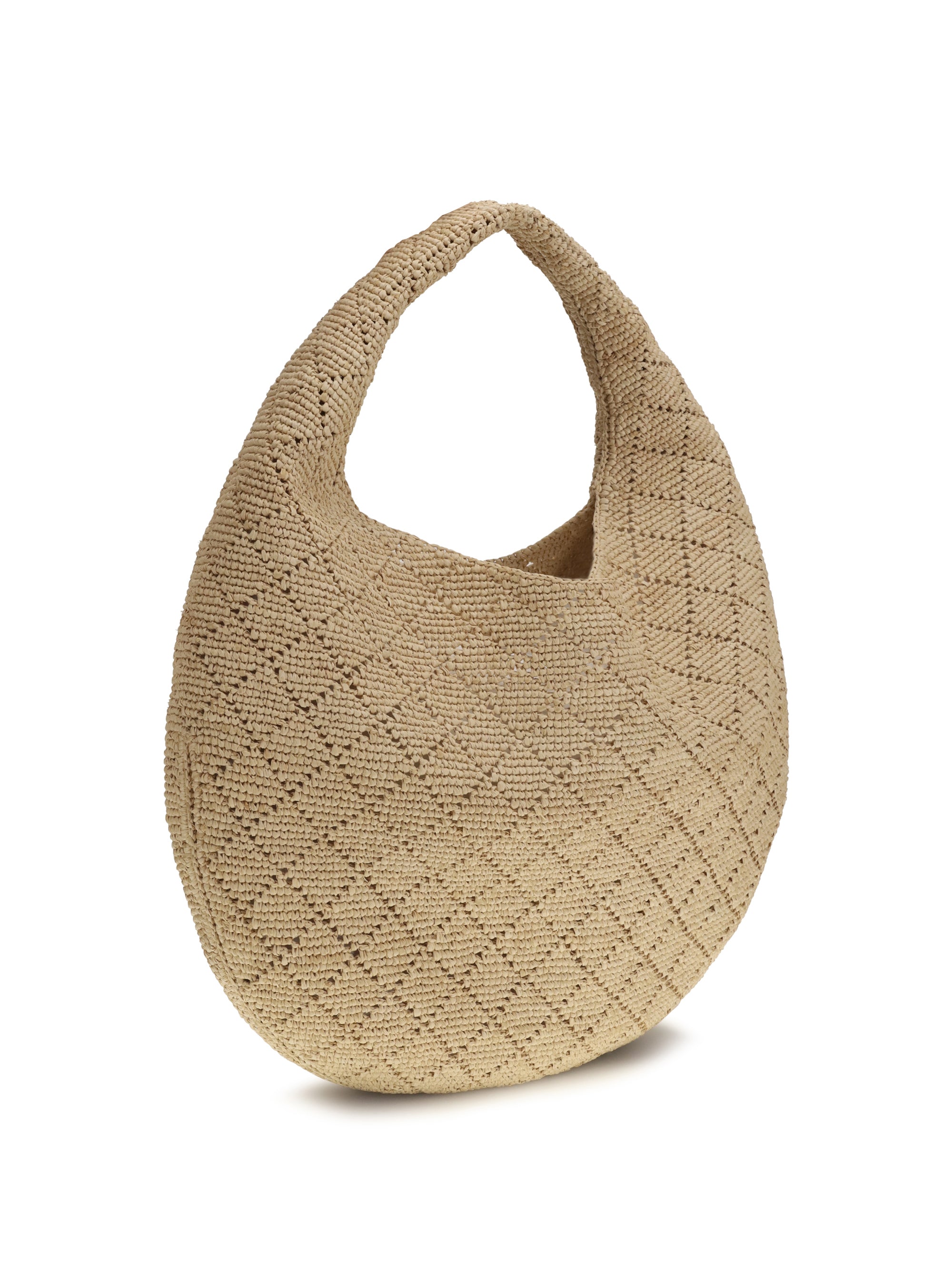 icare hobo bag in raffia