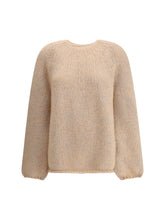 FORTE_FORTE 0 perforated rib-knit pattern sweater