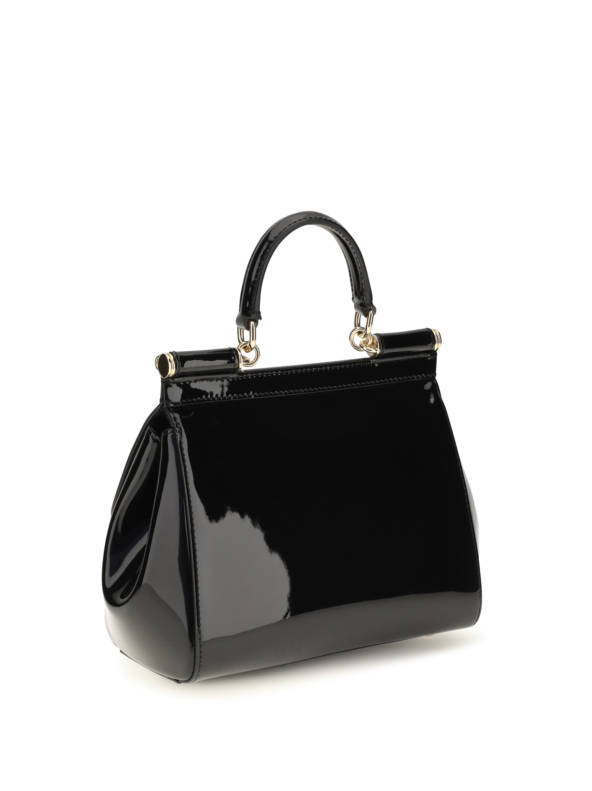 small sicily patent leather handbag