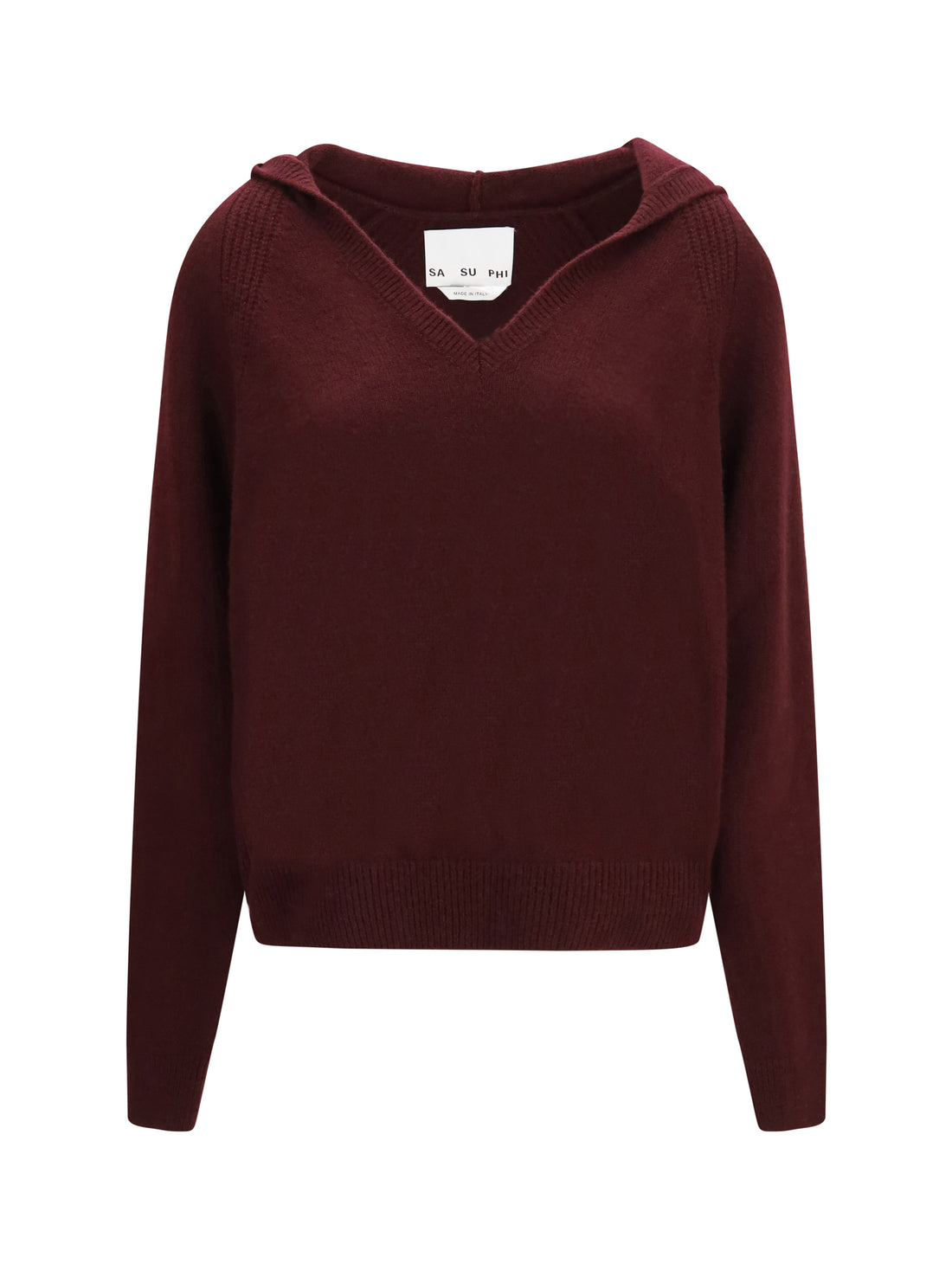 SA SU PHI 40 cashmere hooded sweater