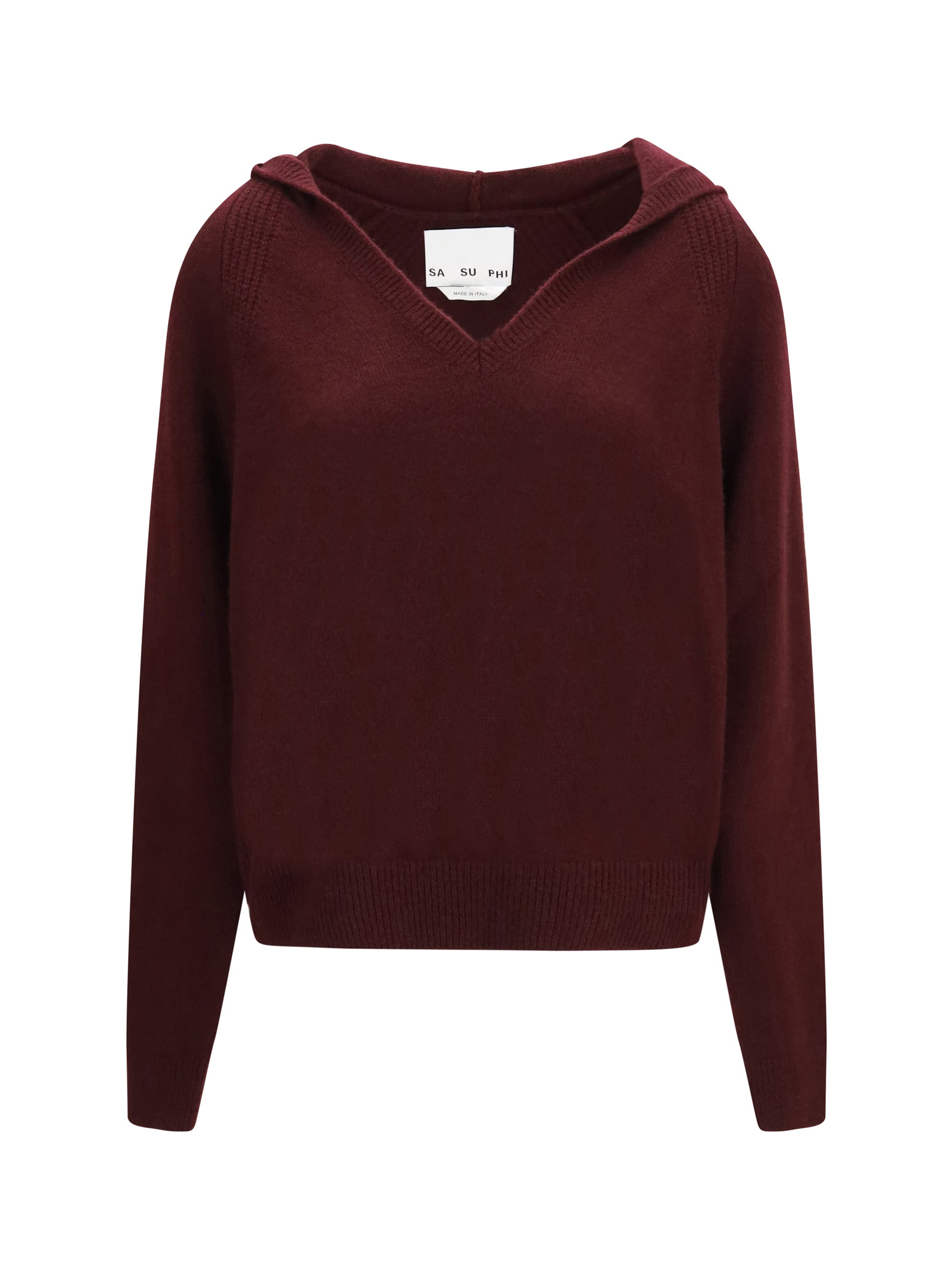 cashmere hooded sweater