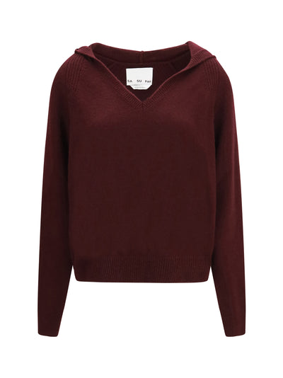 cashmere hooded sweater