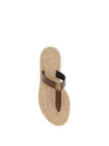 babylone leather thong sandals