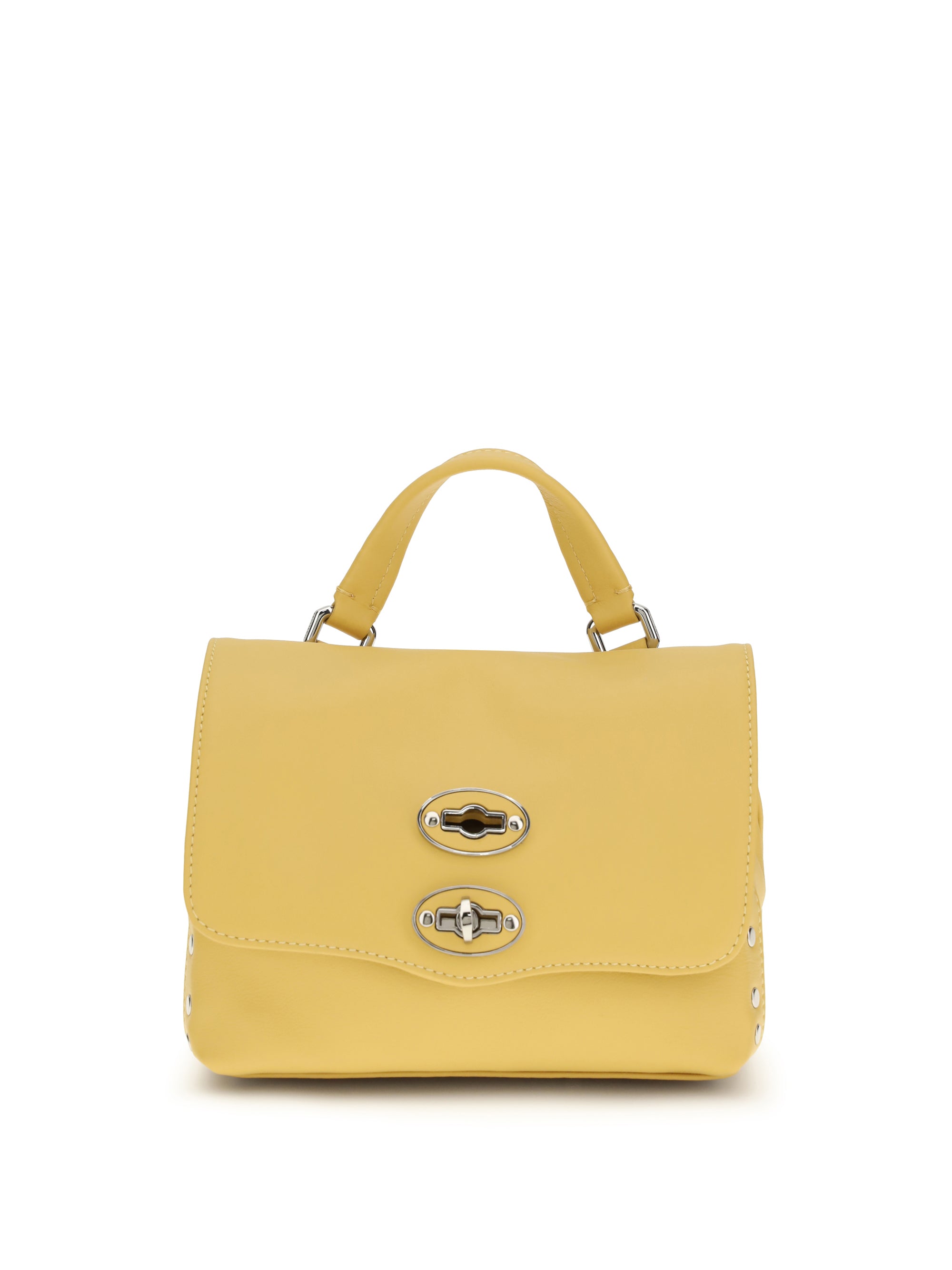 saeta baby leather postina handbag