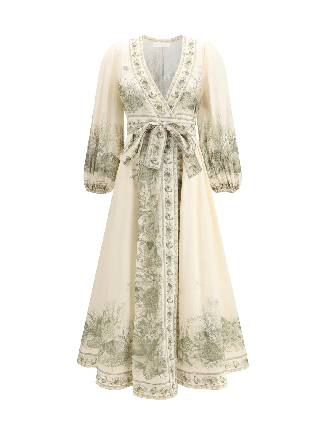ZIMMERMANN 1 wanderlust wrap midi dress