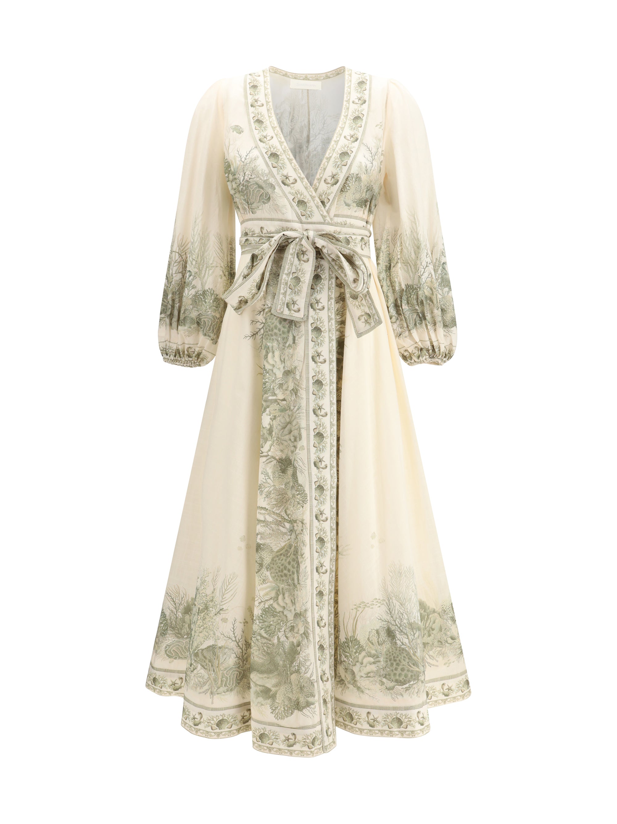 ZIMMERMANN 1 wanderlust wrap midi dress