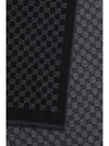 miss stenny gg monogram wool scarf