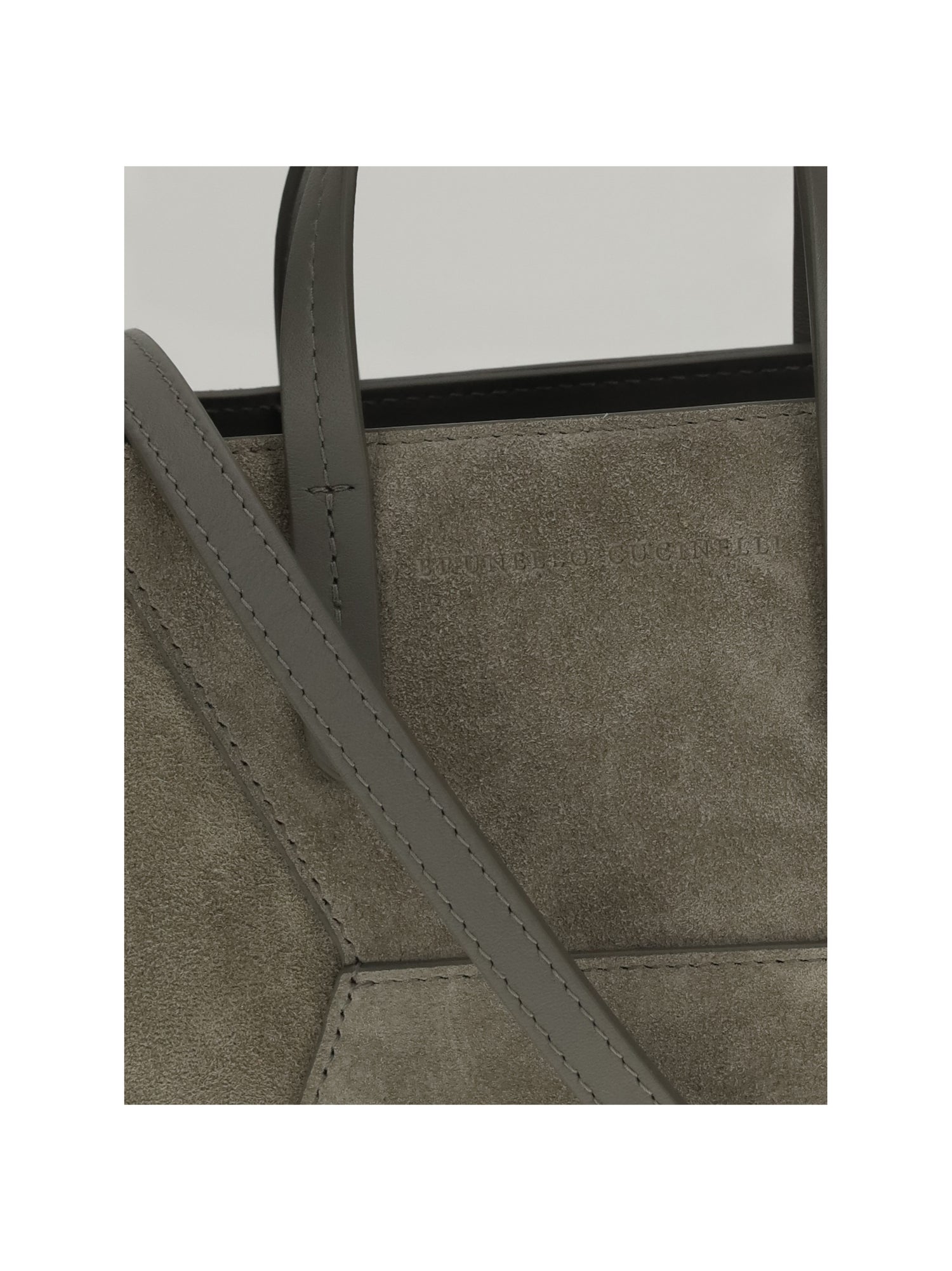 BRUNELLO CUCINELLI OS suede shoulder bag