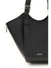 hammock flip leather handbag