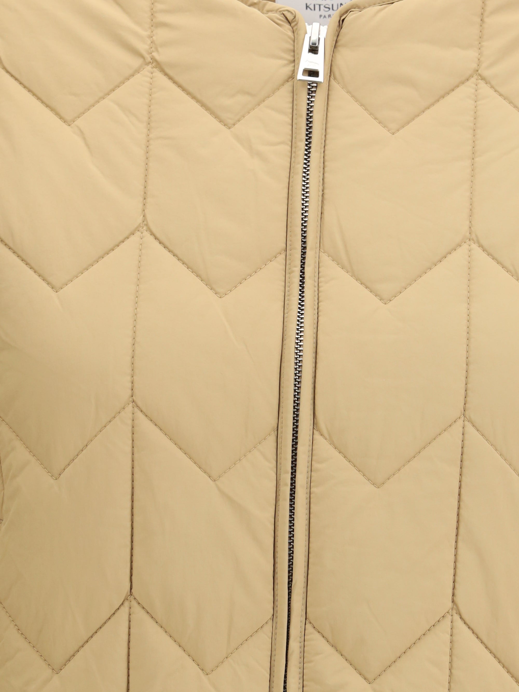 MAISON KITSUNÉ L quilted jacket in water-repellent nylon 