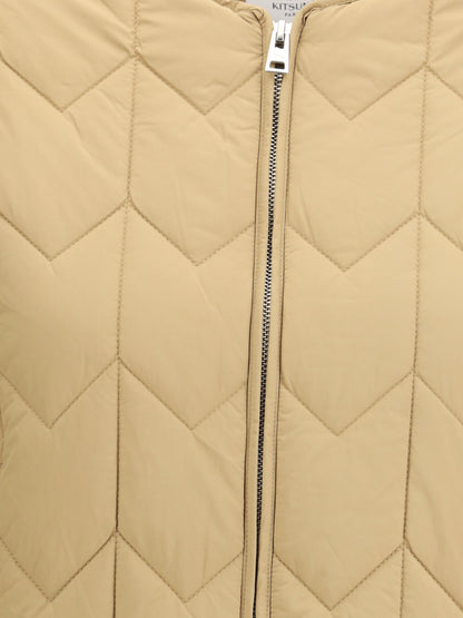 MAISON KITSUNÉ L quilted jacket in water-repellent nylon 