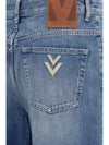straight-leg jeans