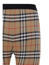 BURBERRY L archive check leggings