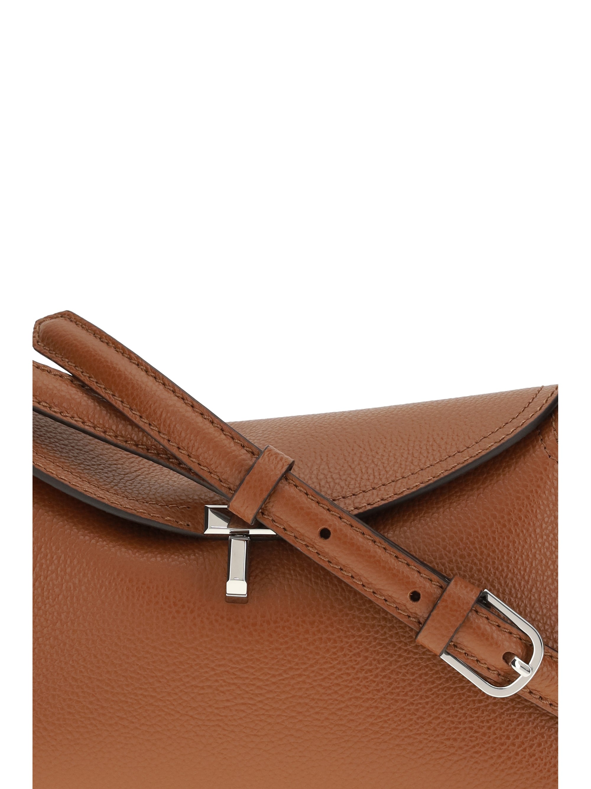 TOTEME OS t-lock clutch bag