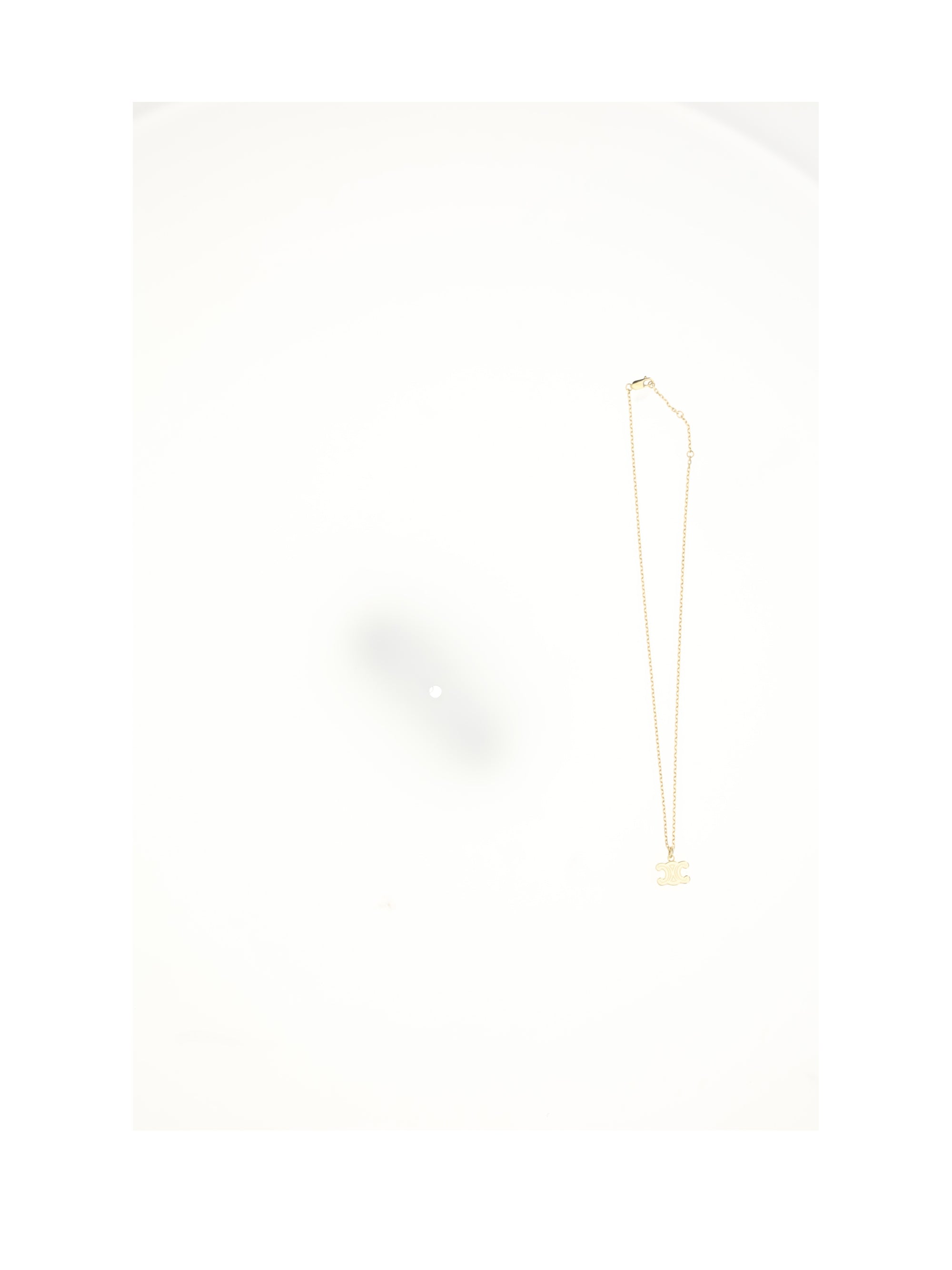 chunky triomphe necklace