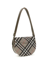 BURBERRY OS check archive shoulder bag
