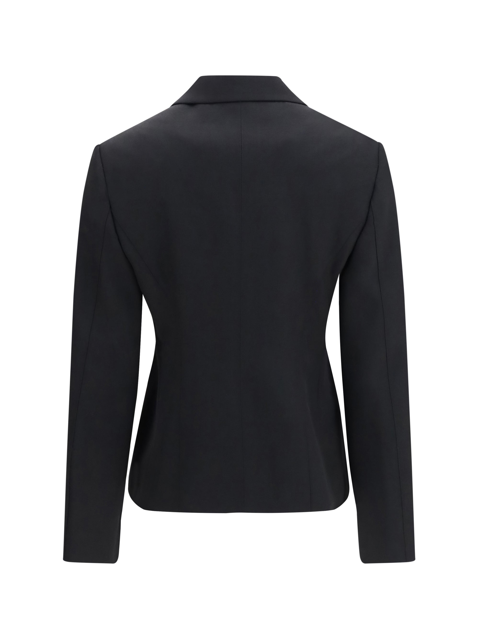 lightweight wool double-breasted jacket