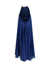 aster pleated pearl dress