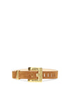 anthem belt in suede leather
