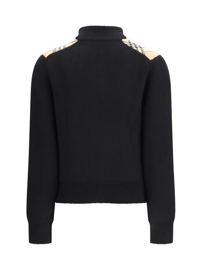 BURBERRY L cashmere and wool cardigan 