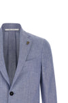 brera single-breasted blazer in wool
