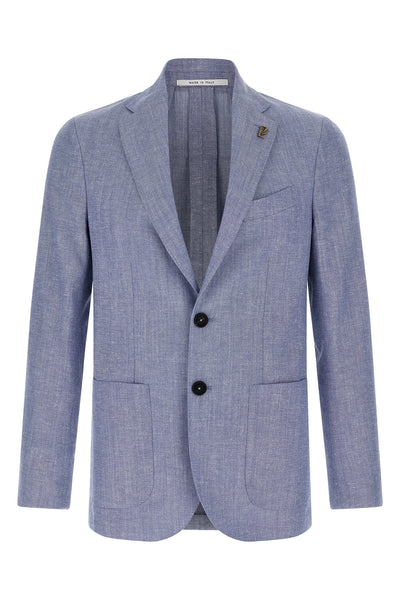 brera single-breasted blazer in wool