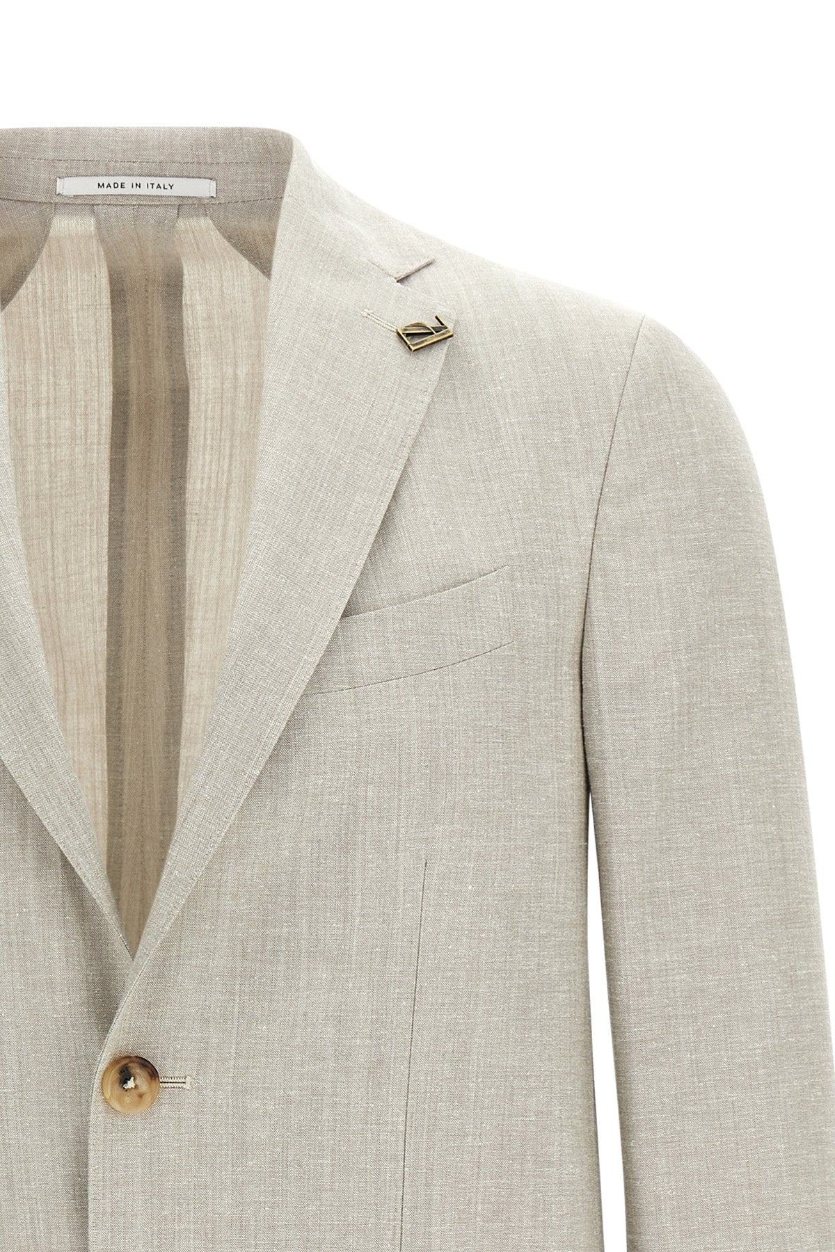 brera single-breasted blazer in wool