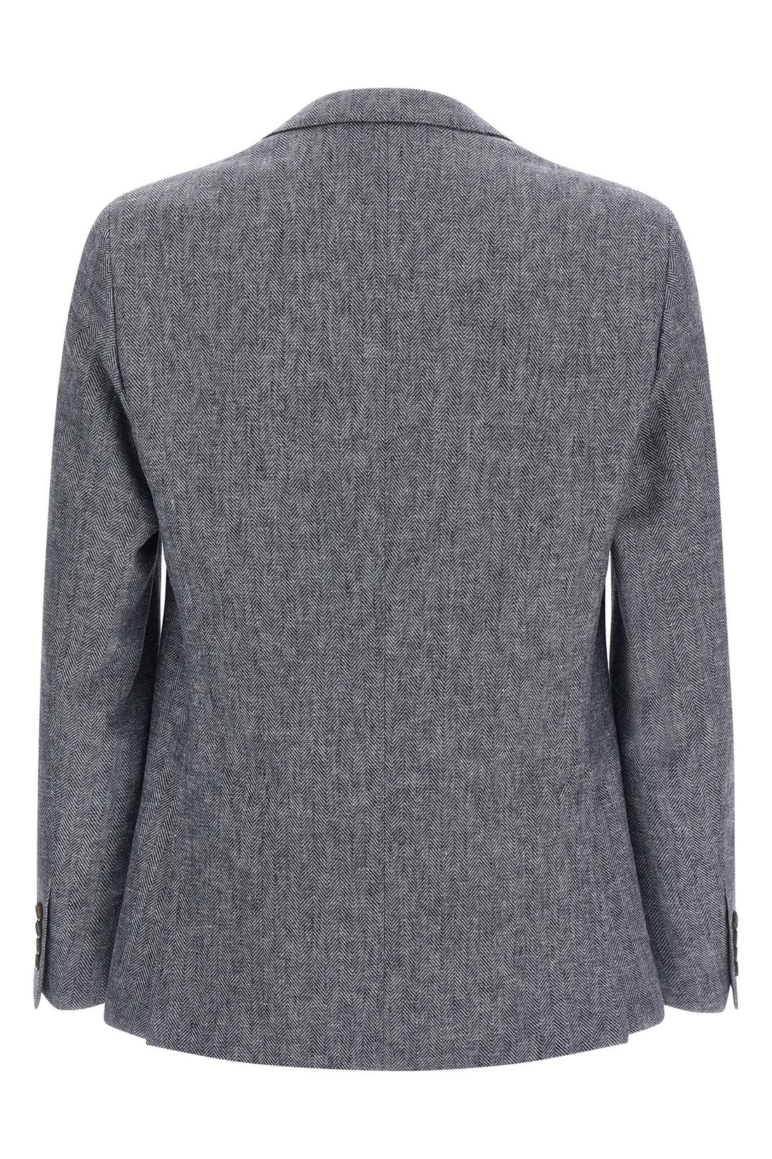 PAL ZILERI 50 brera single-breasted blazer in linen blend