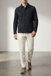suede overshirt