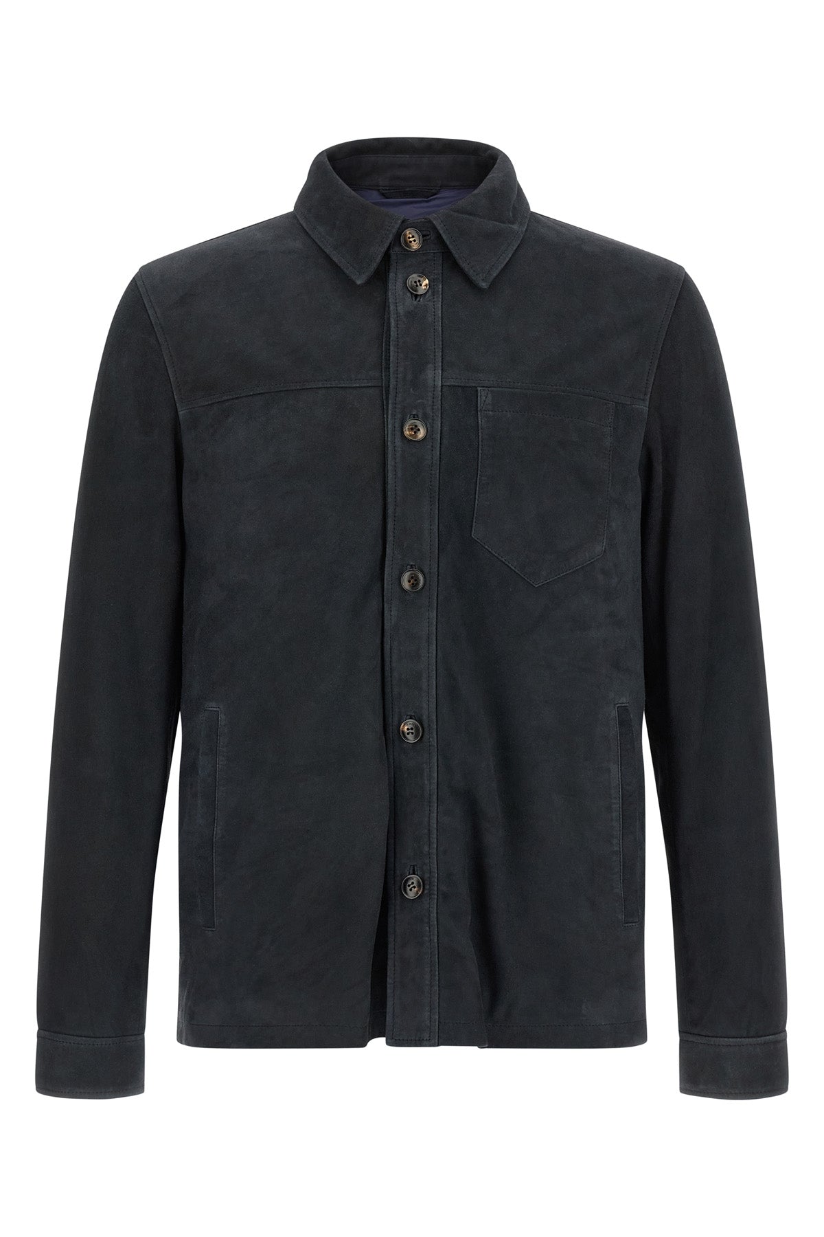 suede overshirt