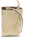 spin bouclé bucket bag
