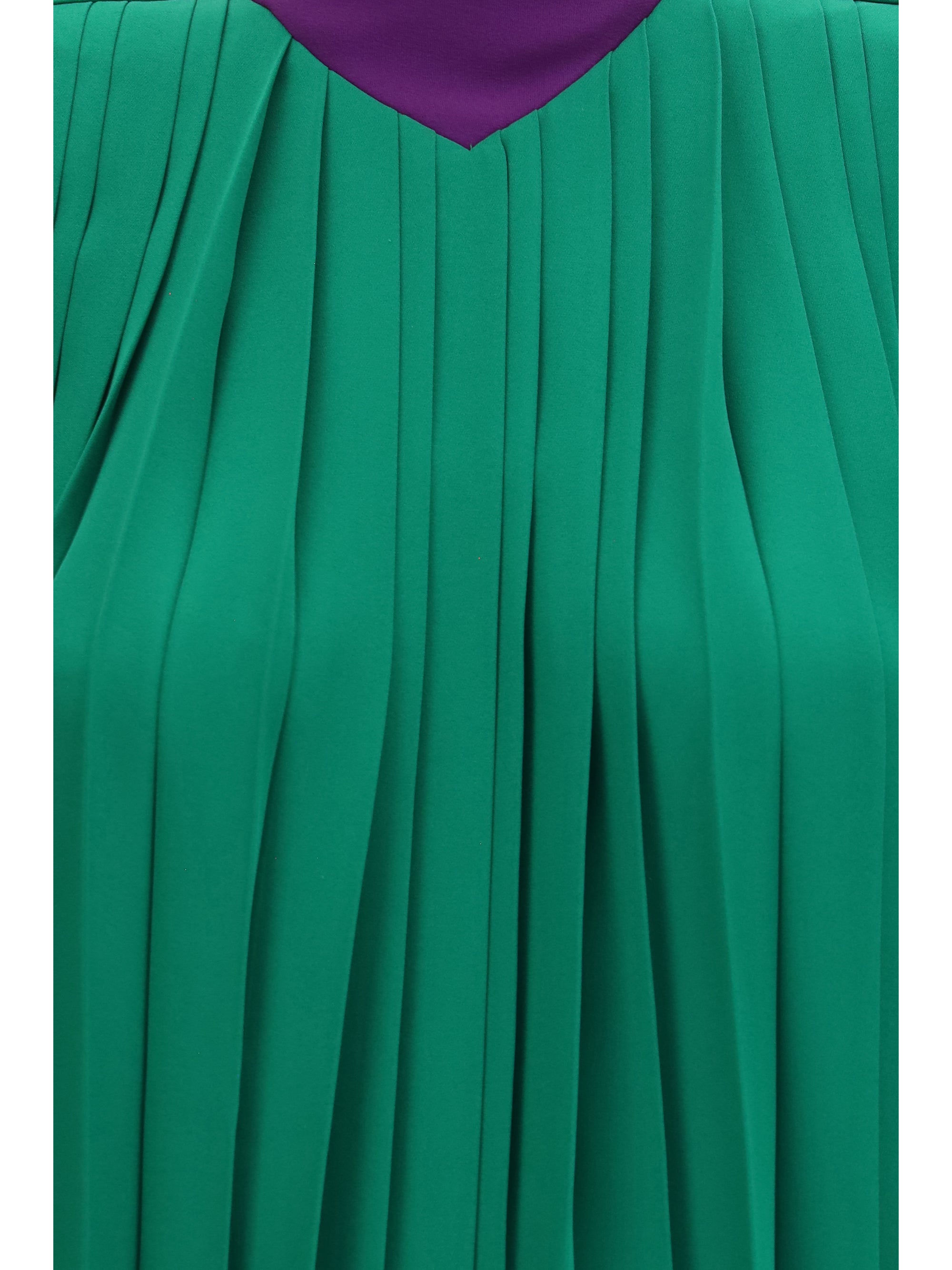pleated georgette top