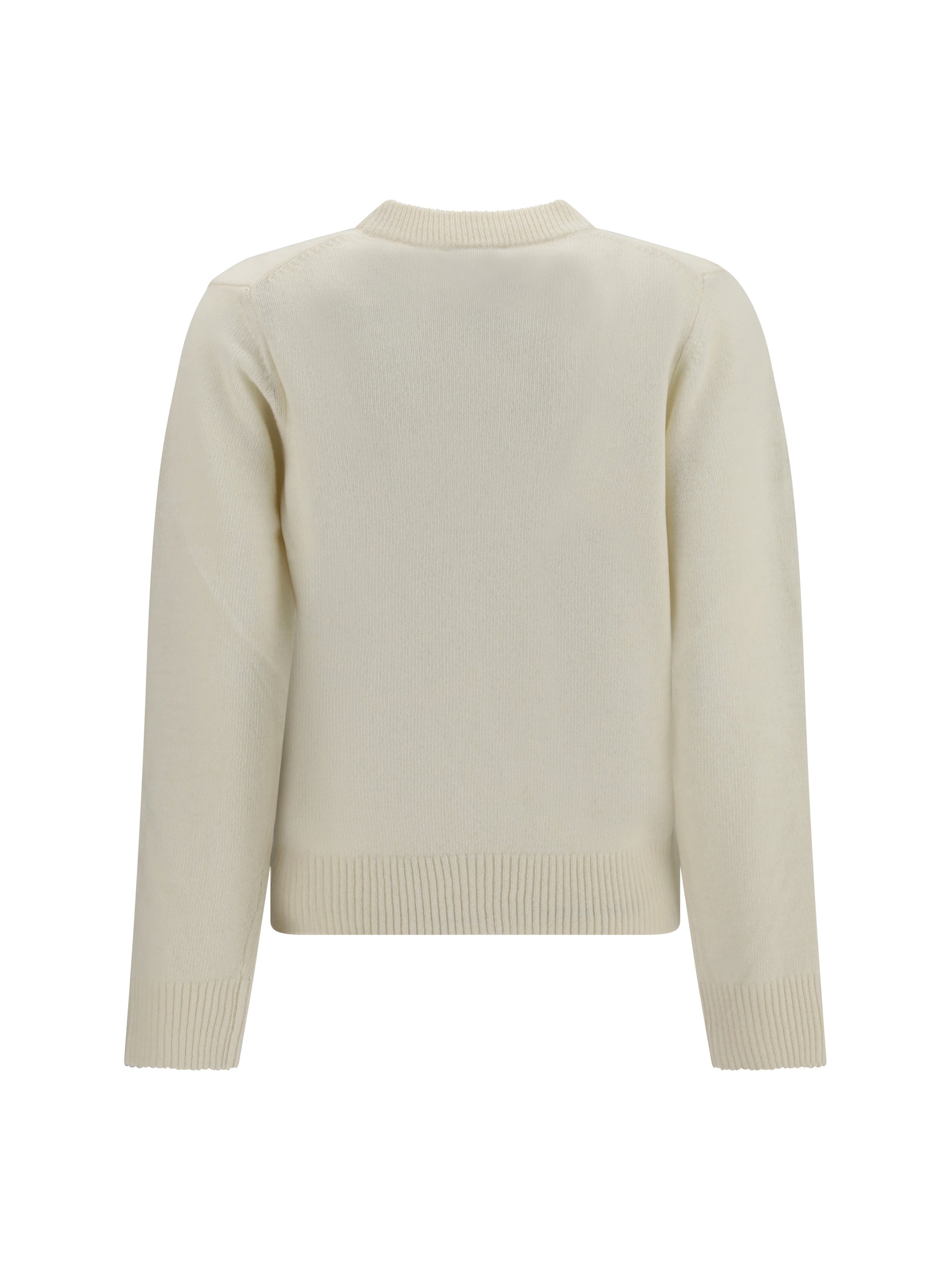 mushroom teddy wool-blend sweater
