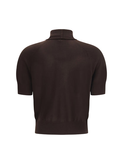PETAR PETROV M short sleeve wool sweater