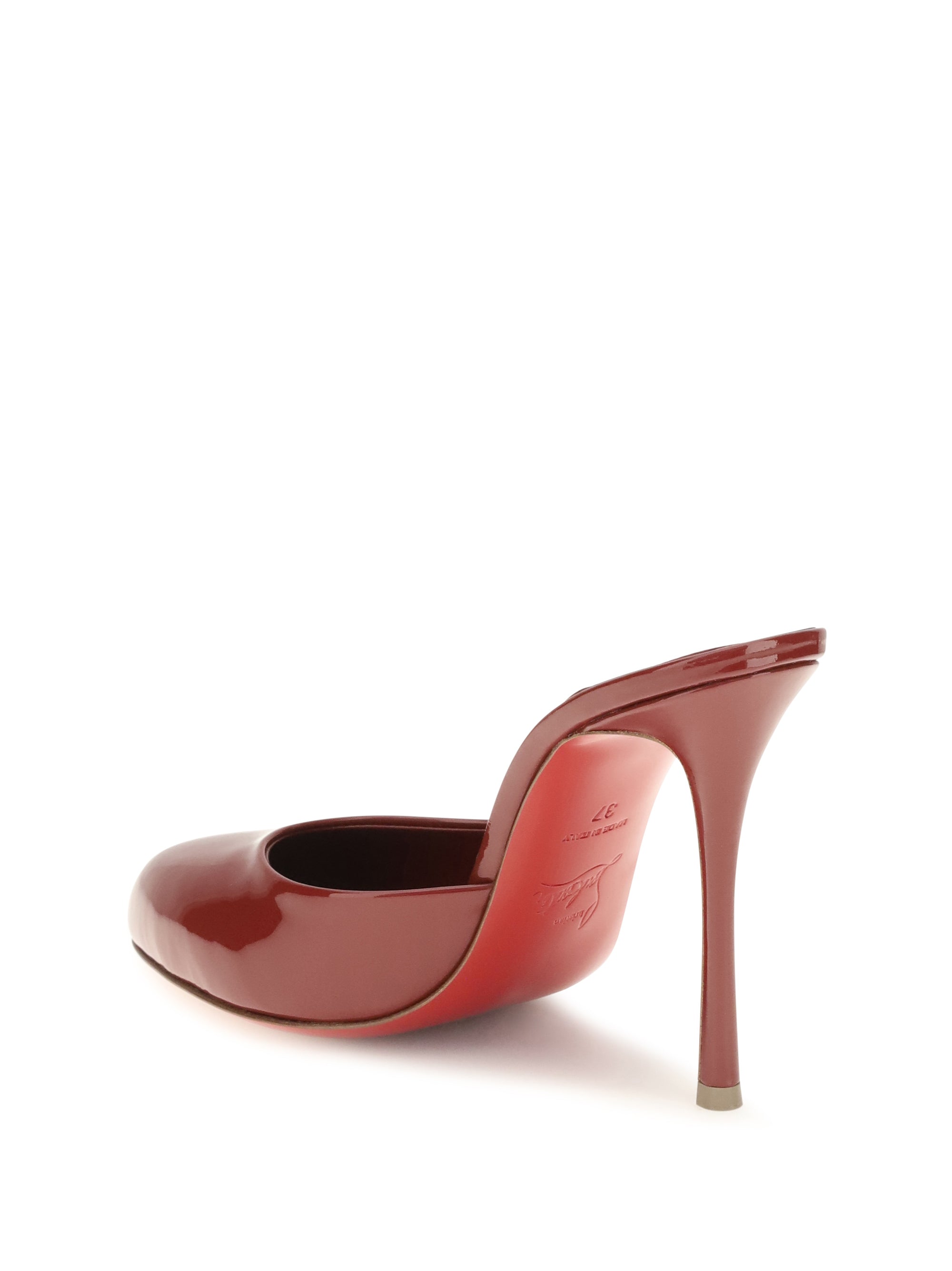 dolly patent leather mules